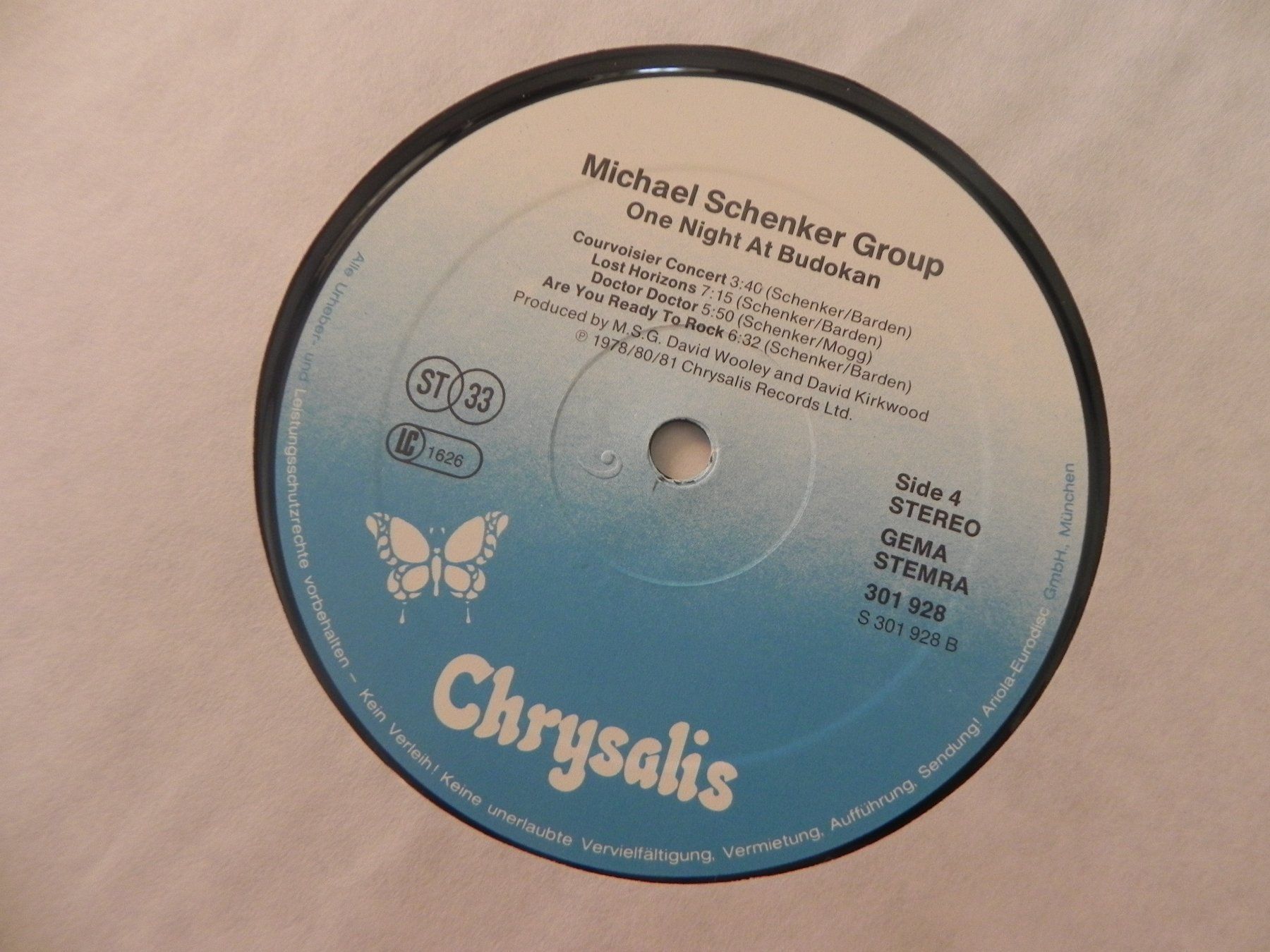 Dischi in vinile: Doppel LP Hardrock Heavy Metal Michael Schenker Group 1981 – Usato da Siebnen venduto da krimsie 7
