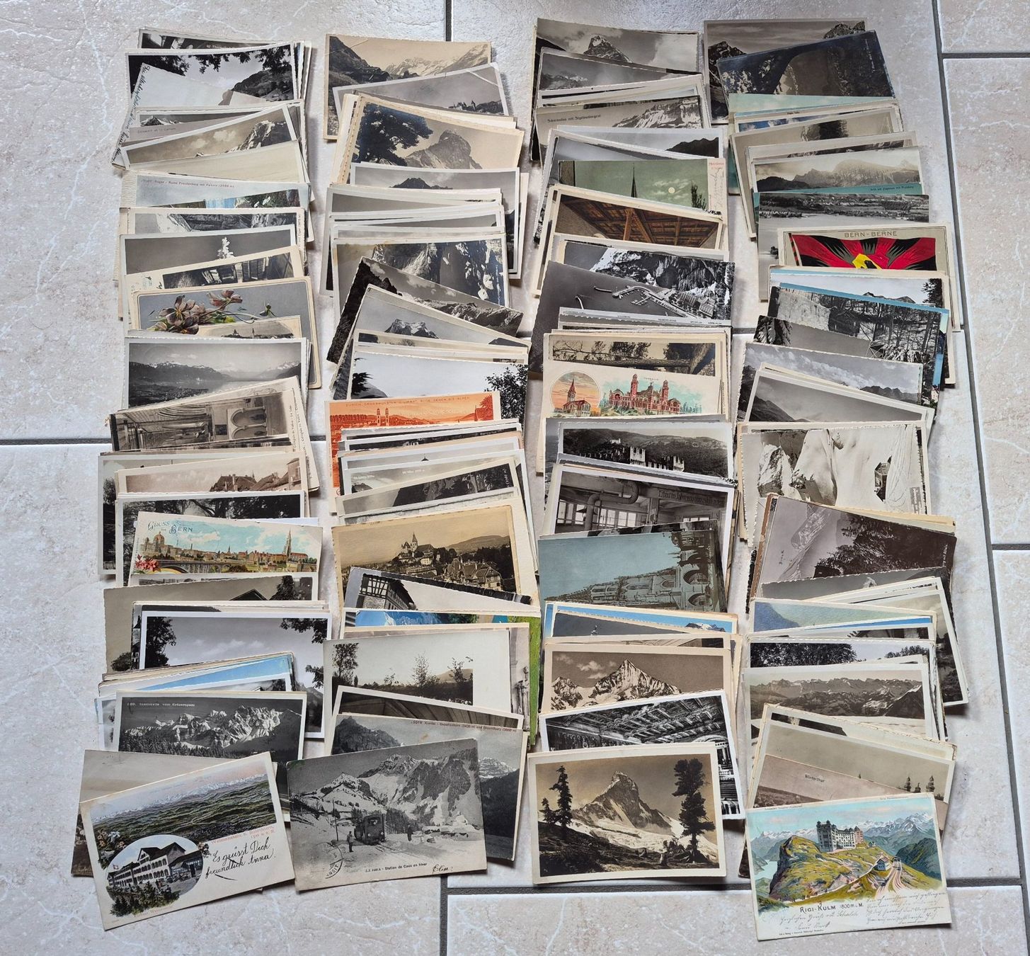 Cartoline postali: Lot Ansichtskarten Schweiz Topographie Kleinformat  1100 Stk – Usato da Fislisbach venduto da Porano 3