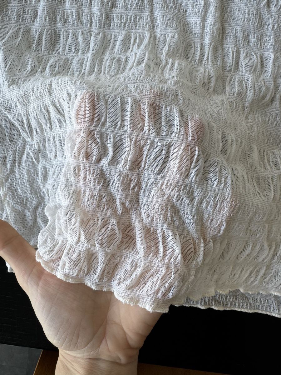 Tops: coquette Textured mesh Funnel Neck Top – Neu (gemäss Beschreibung) aus Zürich von forestF4iry 2