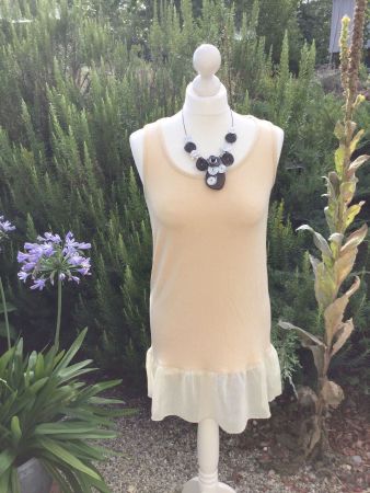 Tunique beige marque NORWISS, taille 34