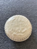 Hutian kiln green and white glaze Phoenix phoenix box