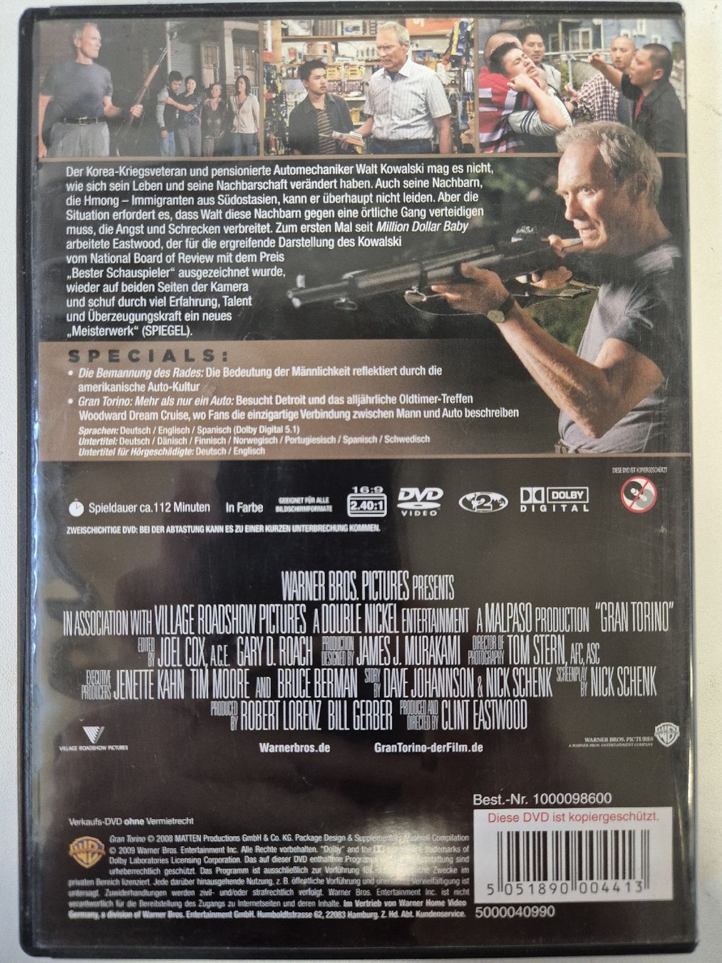 Tutti i DVDs: Gran Torino DVD – Usato da Lindau venduto da Hammy0740 1