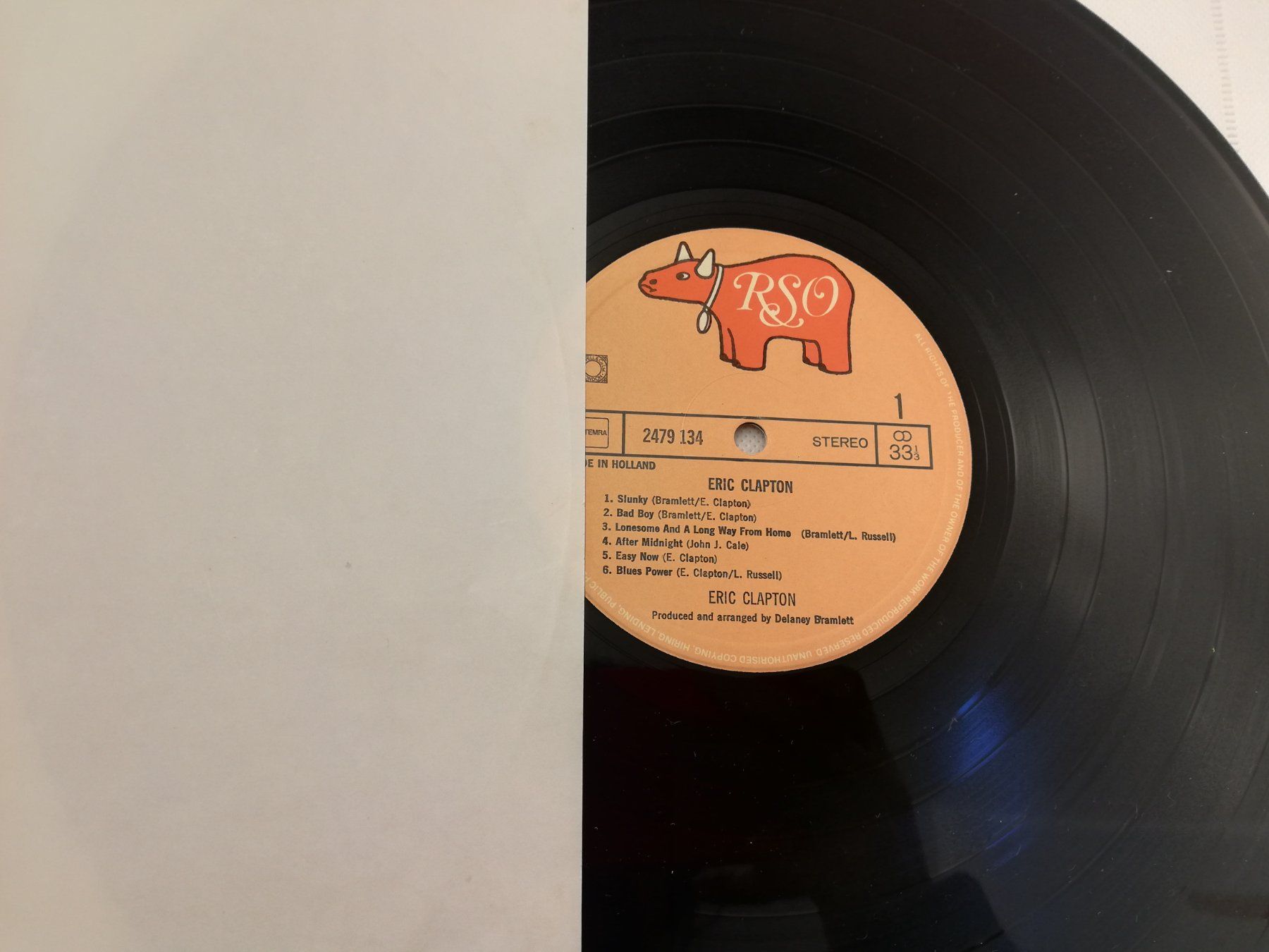 Vinyles: ERIC CLAPTON – D'occasion à Bern par Vinylsound.ch 2