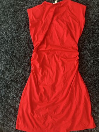 H&M rotes Kleid Gr. M Sommerkleid leichtStretch Gr M