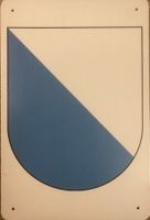 Kanton Zürich Blechschild Zürichsee Hauptbahnhof Goldküste