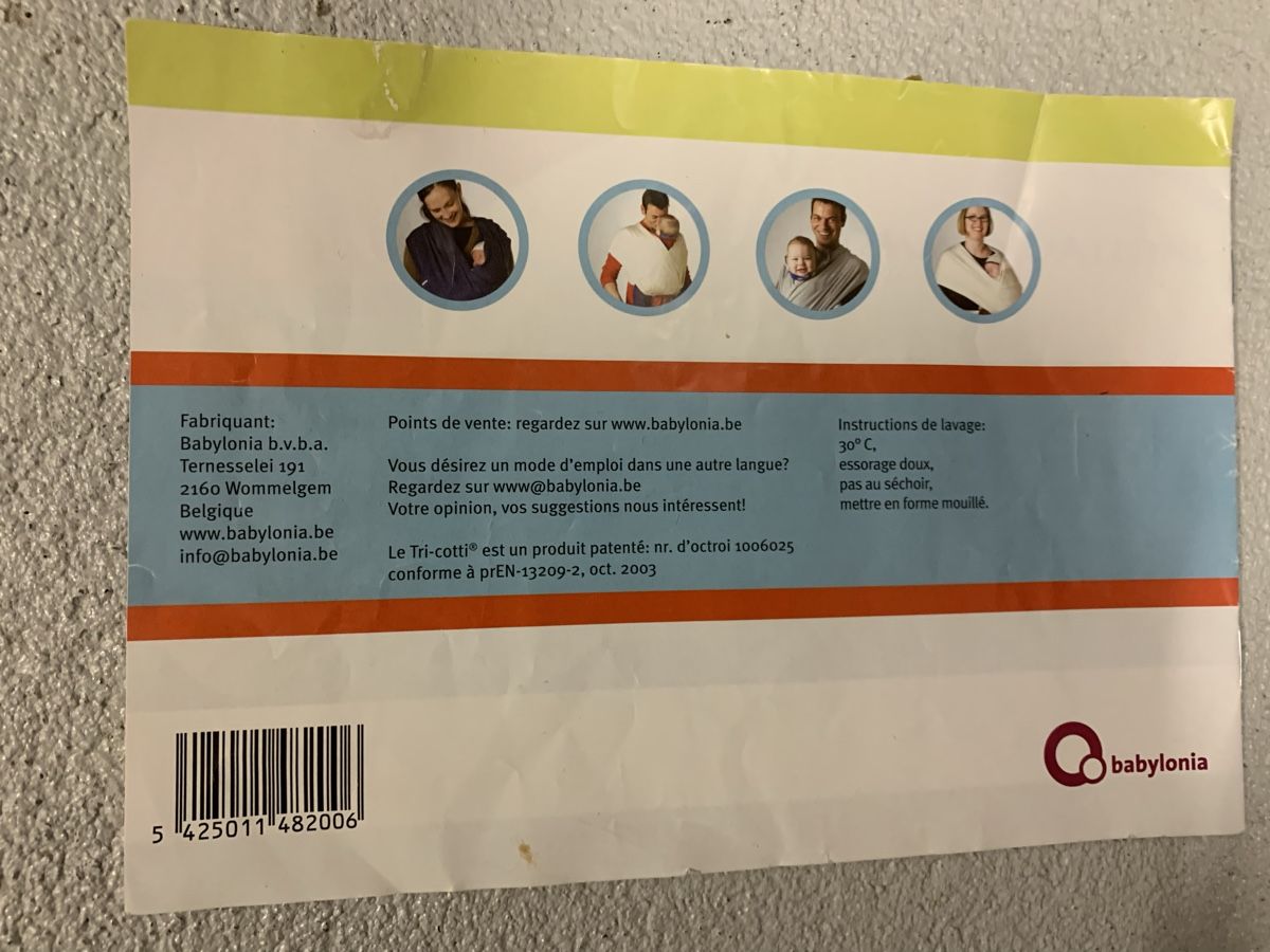 Marsupi portabebè: Babytragetuch Tri Cotti Grösse M – Usato da Ostermundigen venduto da des_t9vv 2