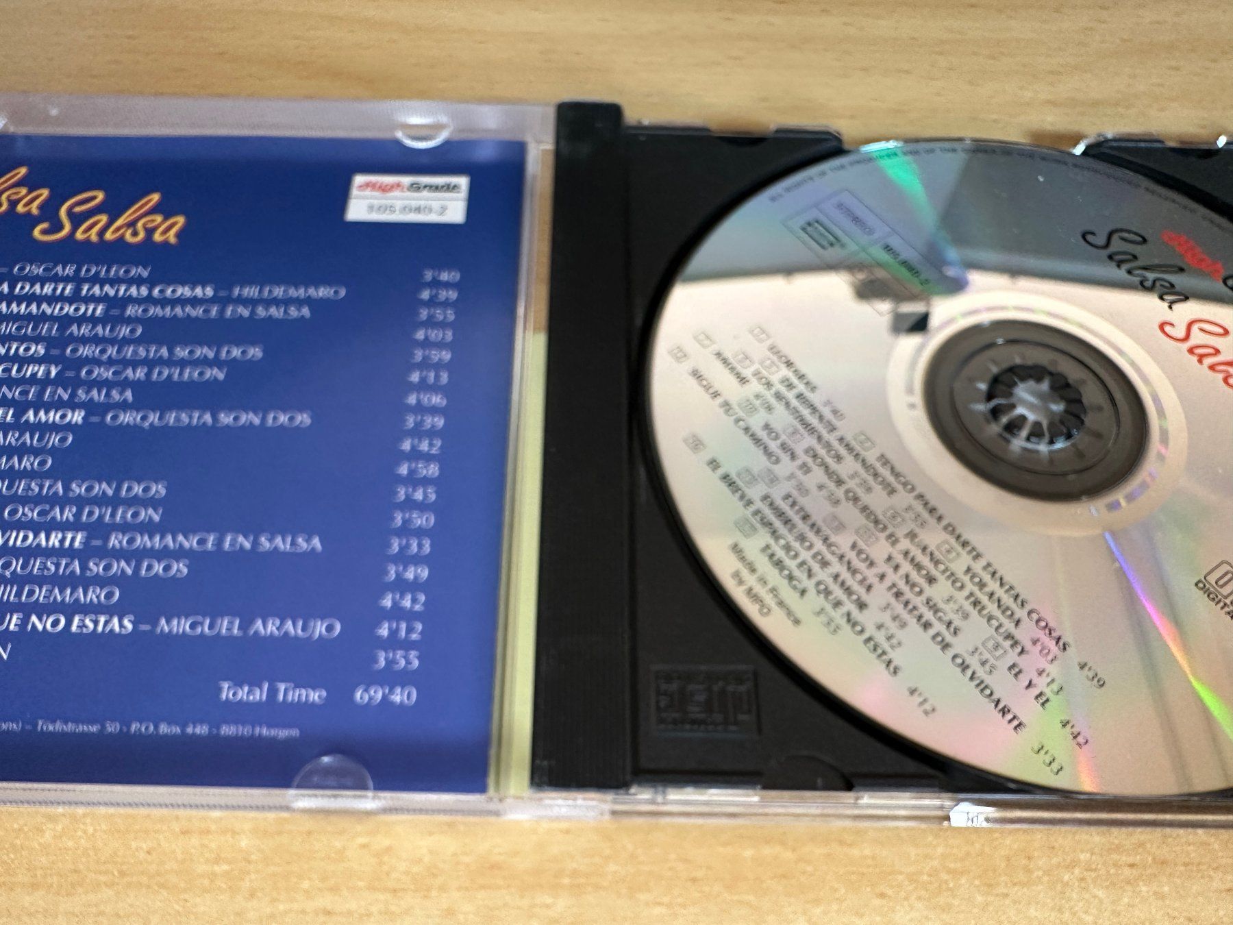 CD: Q5 Salsa Salsa - Iscar D'Leon, Hildemaro, Romance on Salsa – Usato da Rikon im Tösstal venduto da Alpenmutz 2
