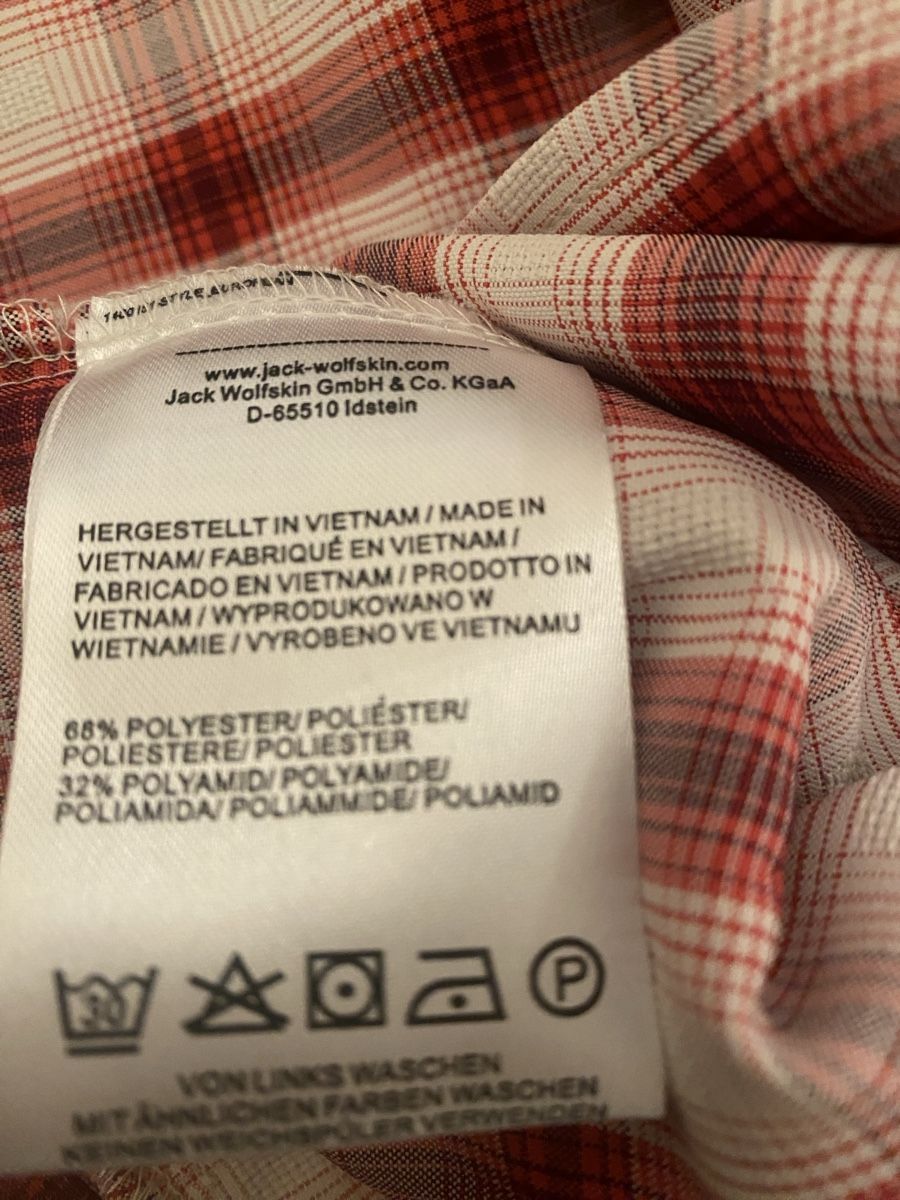 Jack Wolfskin Camicette: Jack Wolfskin Bluse kariert Gr M – Nuovo (secondo la descrizione) da Schönenberg ZH venduto da Pfupfli1 8