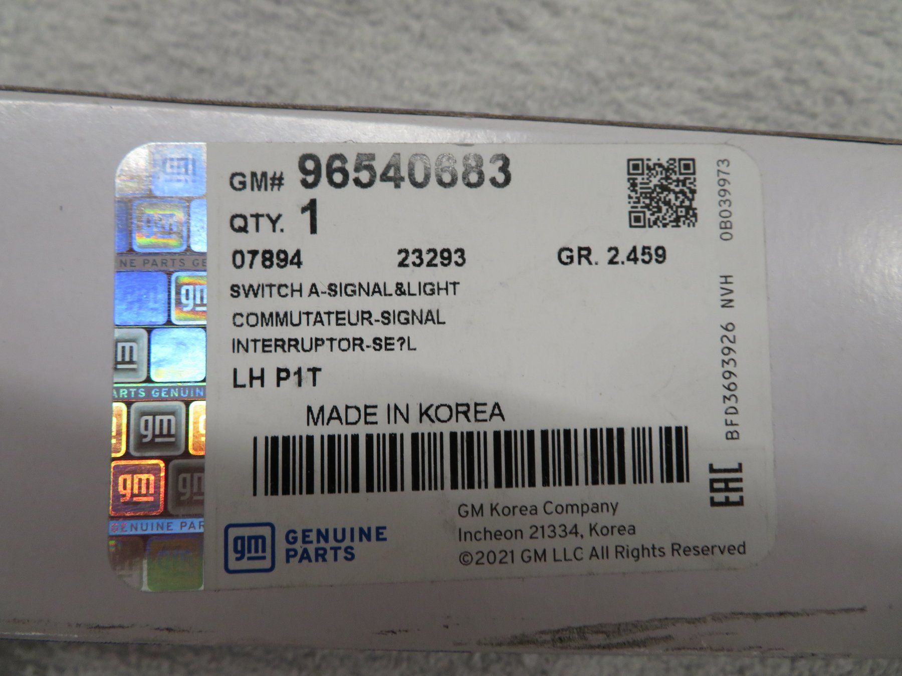 Schalter: Chevrolet Aveo, Daewoo Matiz Lichtschalter – Neu und originalverpackt aus Wolfhausen von GSRicky 4