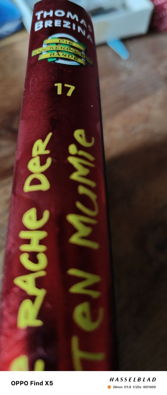 Libri: Die Rache der roten Mumie  knickerbockerbande – Nuovo (secondo la descrizione) da Volken venduto da katz5 2