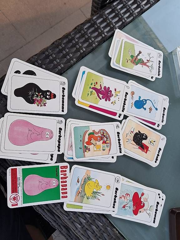 Giochi: Carte Barbapapa Quartett 1973 – Usato da Villa Luganese venduto da dpo_pw2j