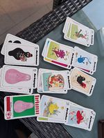 Carte Barbapapa Quartett 1973