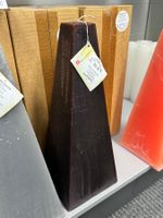 274 Posten Pyramide Raureif Kerze/n 140 x 140 x 370 (1Stk)