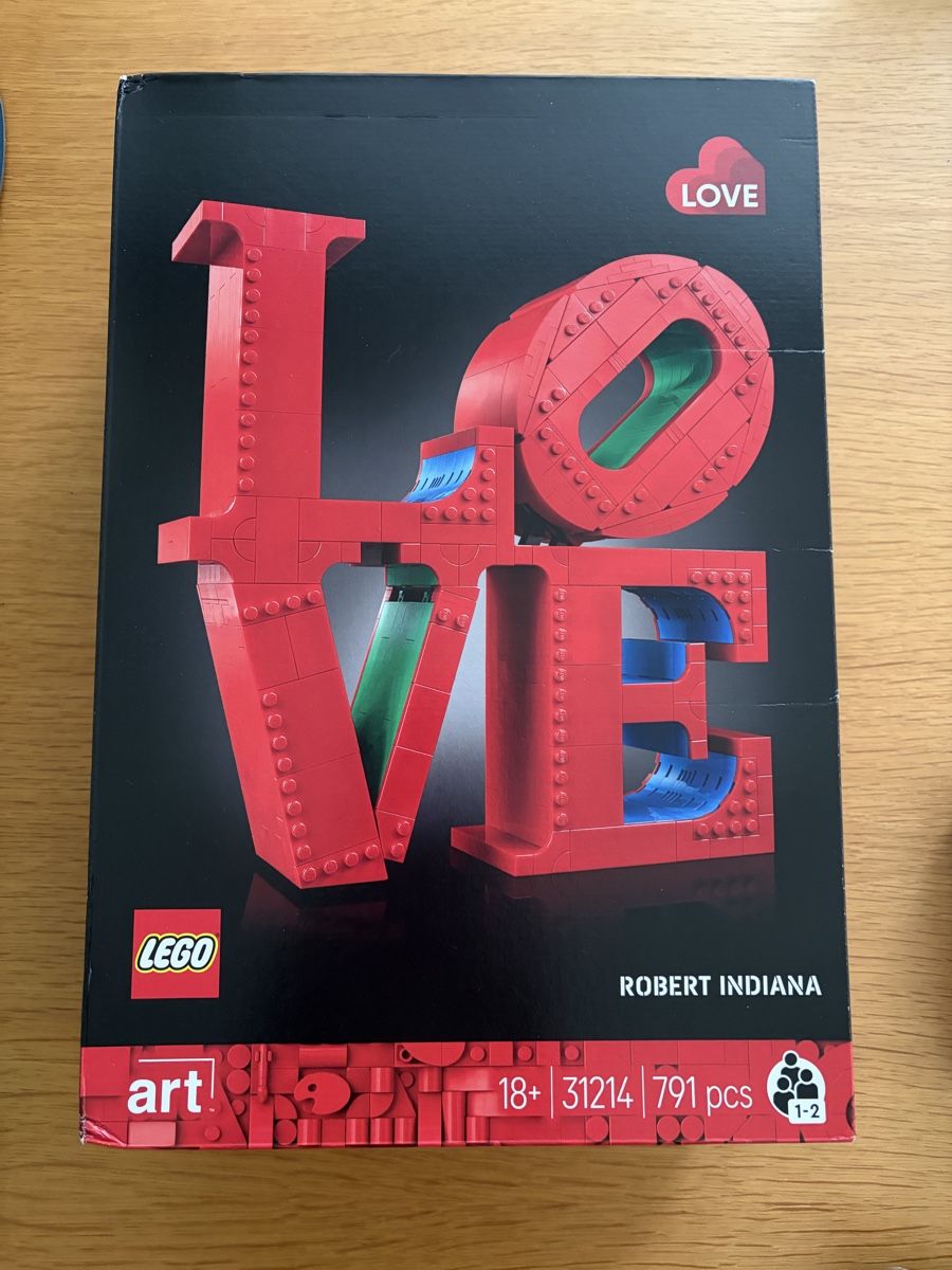 Lego Baukästen: LEGO ART Robert Indiana LOVE, neu – Neu und originalverpackt aus Muttenz von stoeberi01