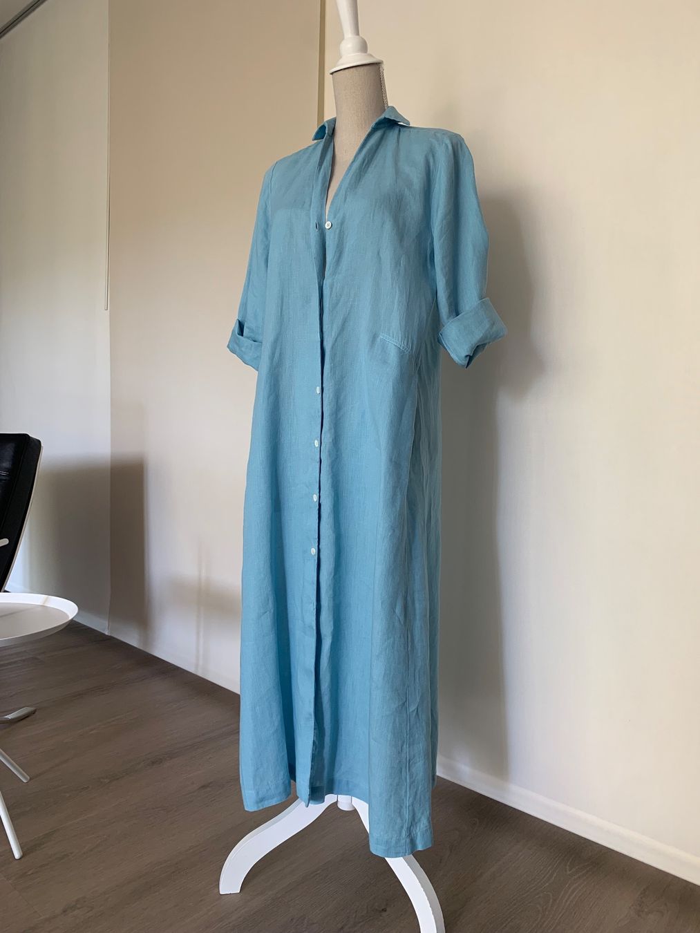 Kleider: Robe en lin YC WHYCI Milano neuve taille M – Neu und originalverpackt aus Gland von TallyEva 2