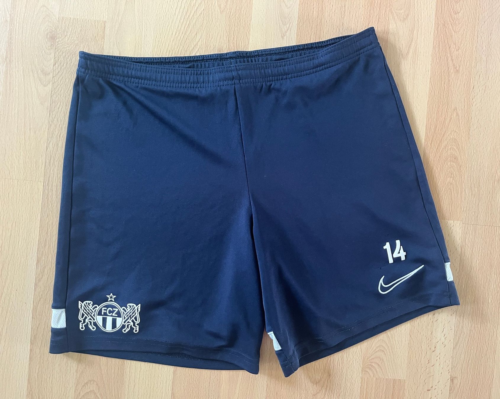 Nike Pantaloni: FCZ Shorts, Nike, navy, Gr. M – Usato da Zürich venduto da fbsm