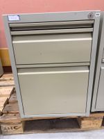 Rollcontainer Metall grau mit 3 Schubladen gebraucht