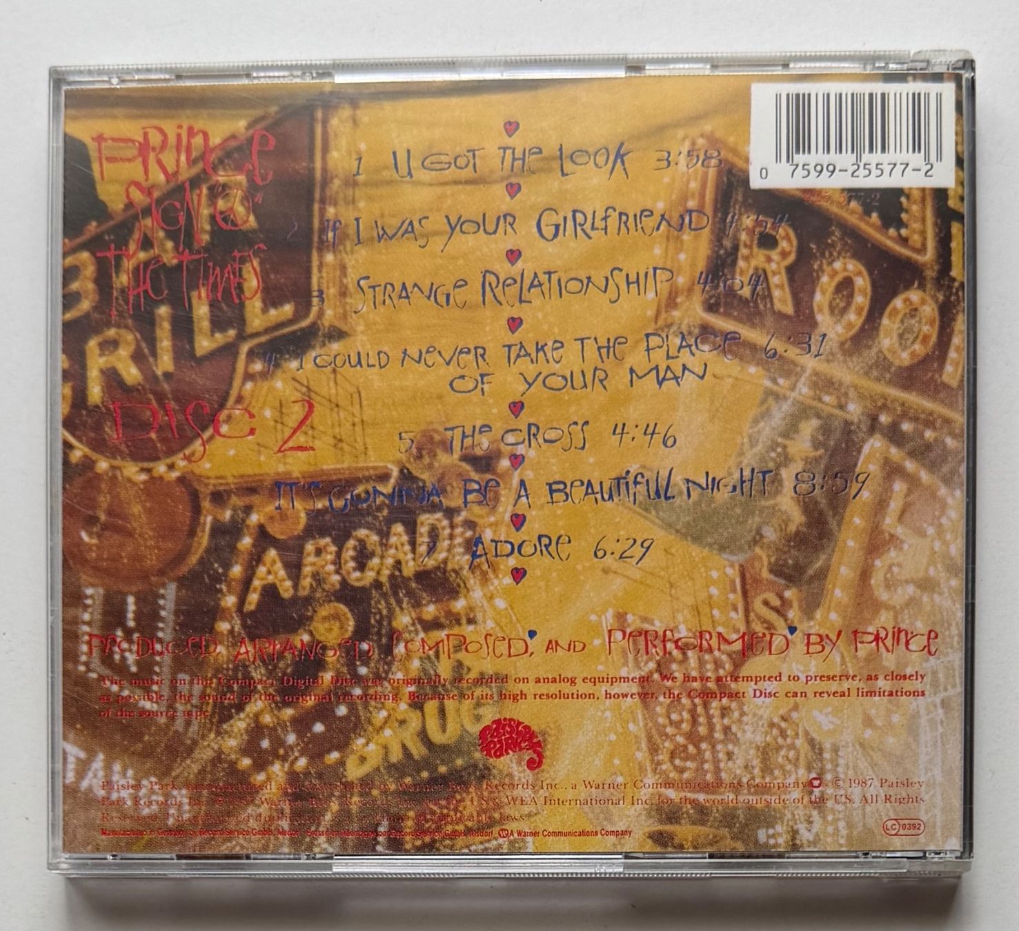 CD: Prince / Sign O' The Times – Usato da Näfels venduto da rottabi 1
