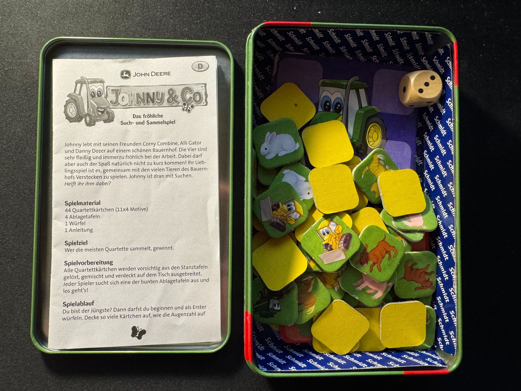 Giochi: John Deere Spiel - Johnny & Co (Schmidt) – Usato da Giswil venduto da michivonah 2