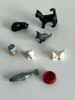 Playmobil Katzen-Familie mit Zubehör