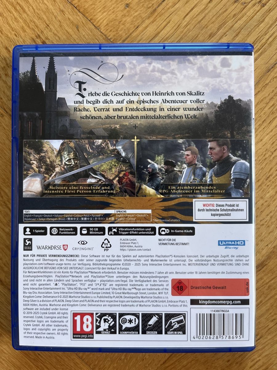 Spiele: Kingdom Come Deliverance II PS5 – Gebraucht aus Luzern von RockinSteve 2