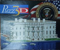 Puzz3D White House 3D Puzzle - USA - Perfekt