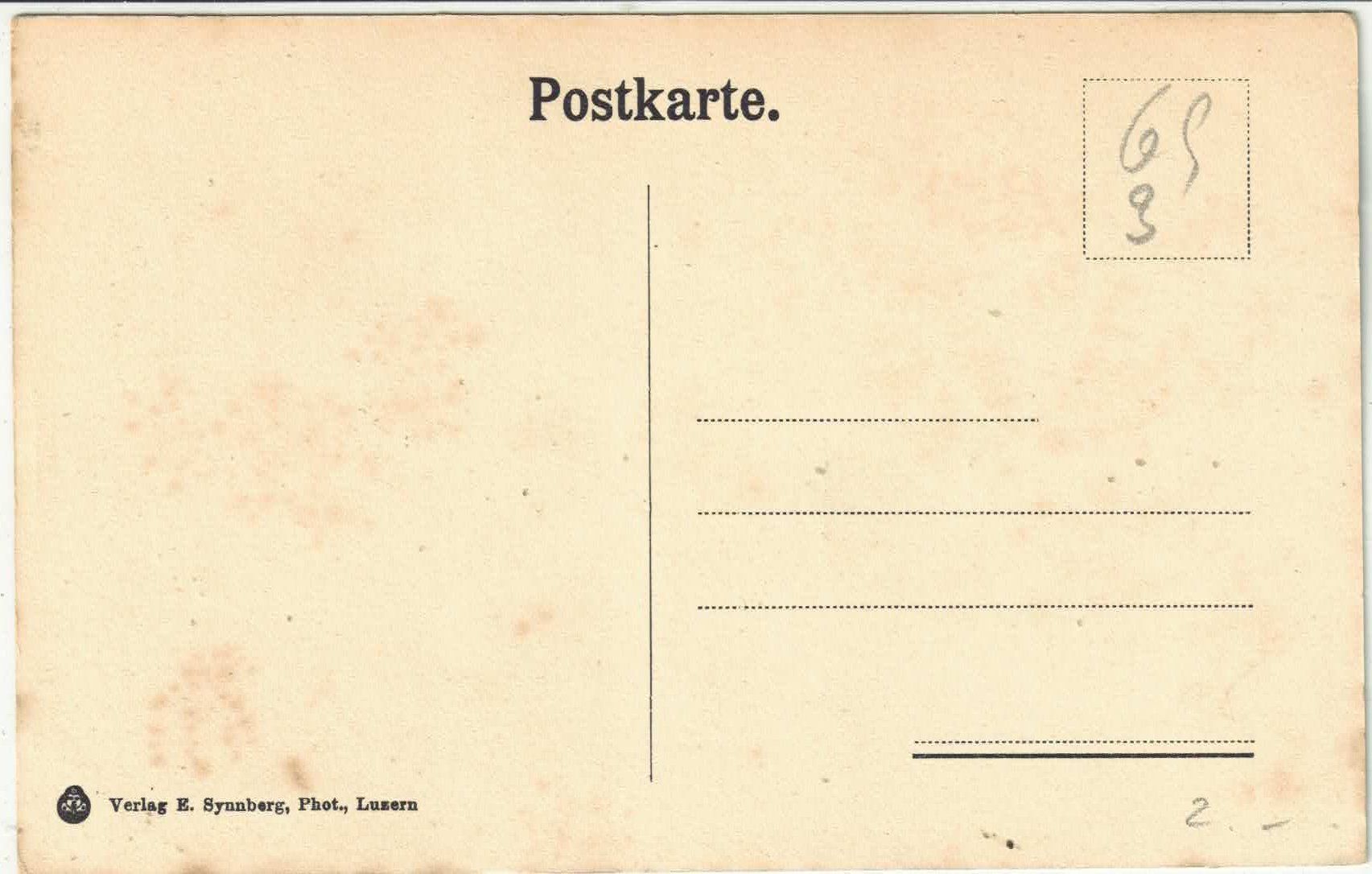 Cartoline postali: Amsteg - Generalansicht – Usato da Ettingen venduto da Kartenplanet 1