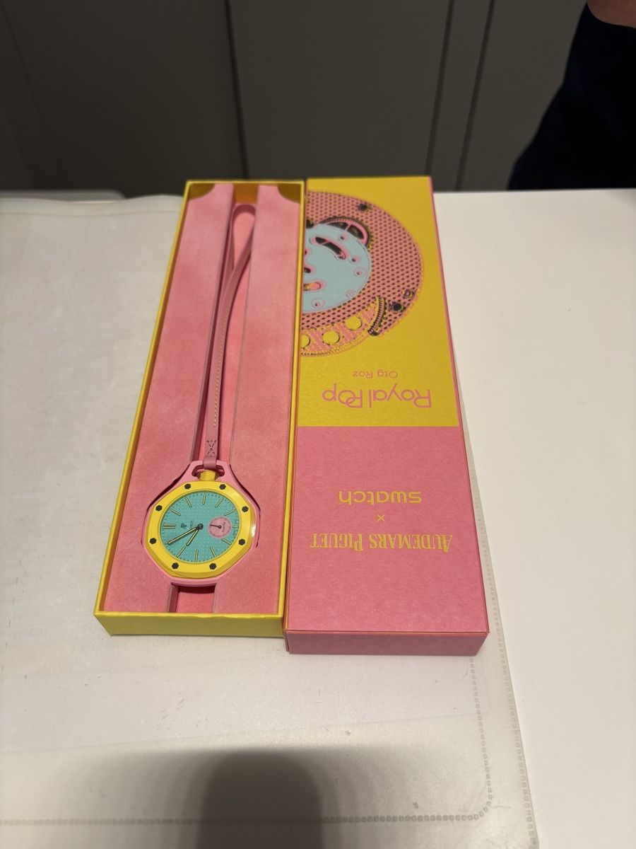 Swatch Montres: Royal Pop Swatch Pink Gelb – Neuf avec emballage d'origine à Beinwil am See par Pokehunter