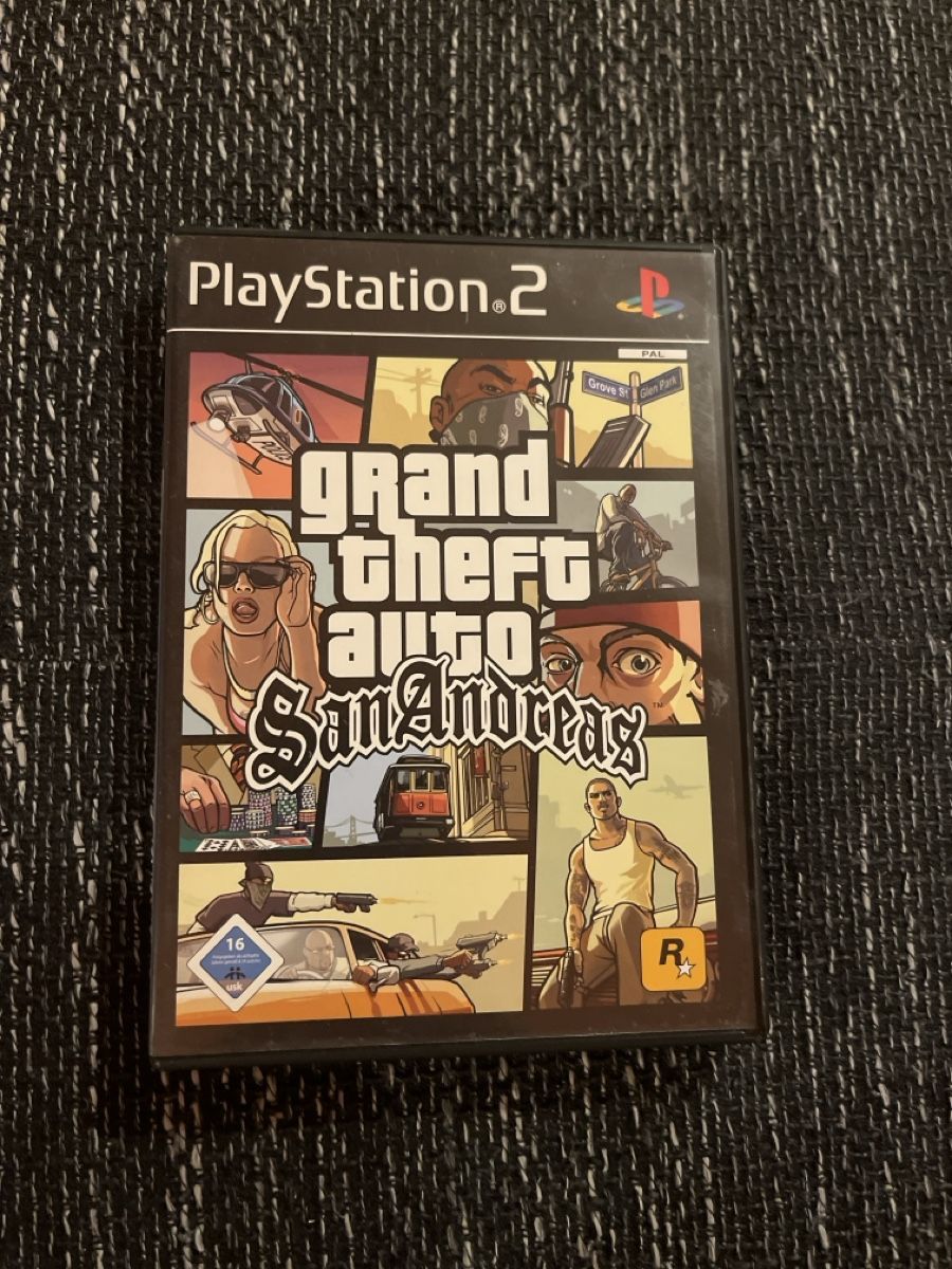 Sony Giochi: GTA San Andreas - PS2 Game – Usato da Einsiedeln venduto da sandramon