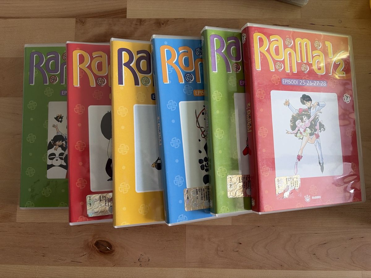 Tutti i DVDs: Ranma 1/2 Collezione DVD da 1 a 4 e 6-7 – Nuovo (secondo la descrizione) da Chiasso venduto da Chibichan 1
