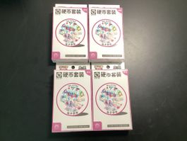 Pokémon evee coin Set 4STK OVP neu crystal/terastal gatherin