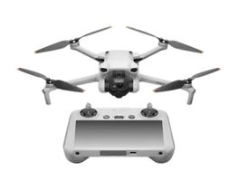 Drohne DJI Mini 3 mit DJI RC Fernsteuerung grau.