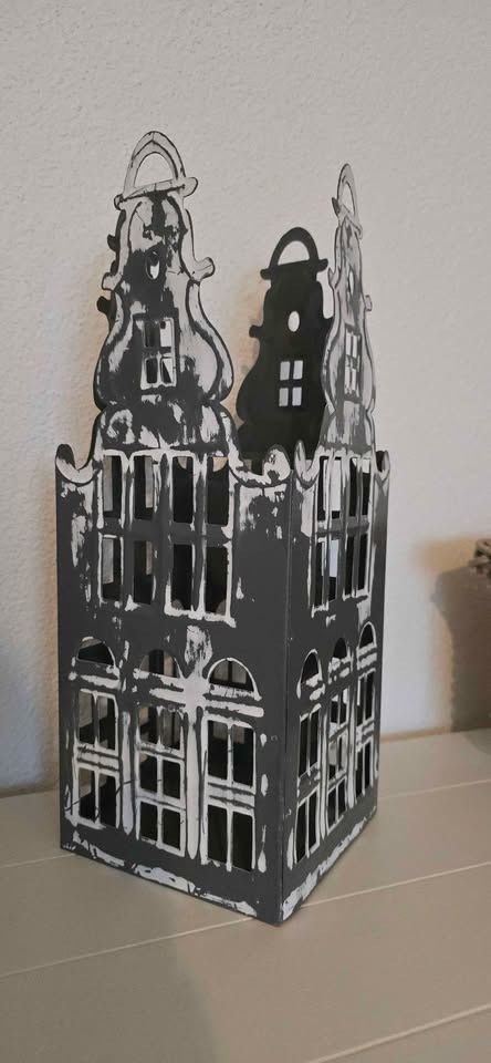 Tutte le decorazioni: Neu Metal Dekohaus 6 stück am Lager Versand Möglich – Nuovo (secondo la descrizione) da Weggis venduto da bdrm48 1