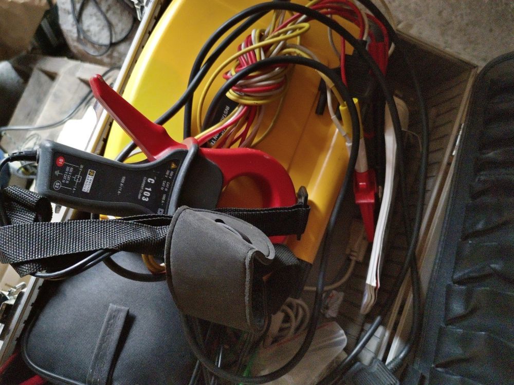 Chauvin Arnoux Elektriker Zubehörset - CAT IV Messleitungen & Prüfspitzen
