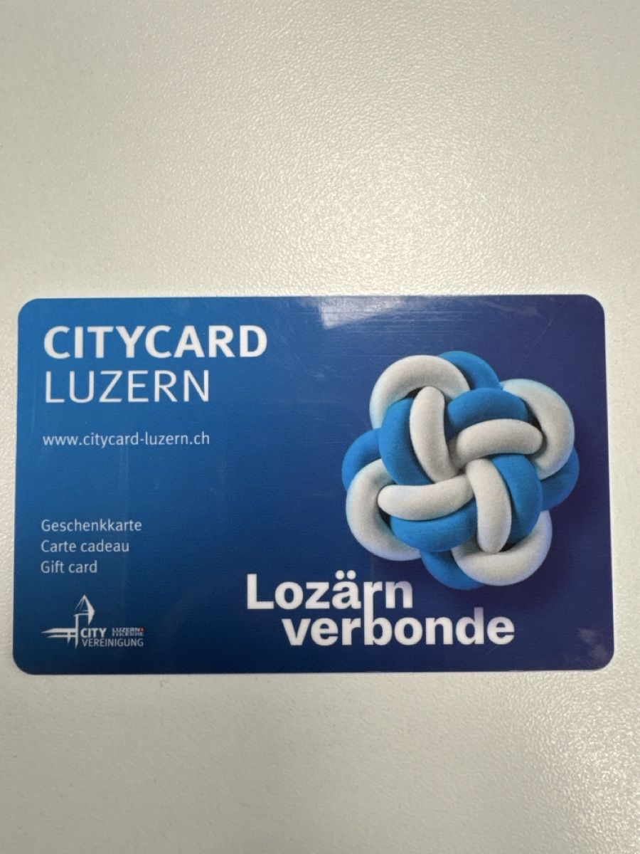 Gutscheine: City-Card Luzern – Gebraucht aus Schenkon von Maegu77
