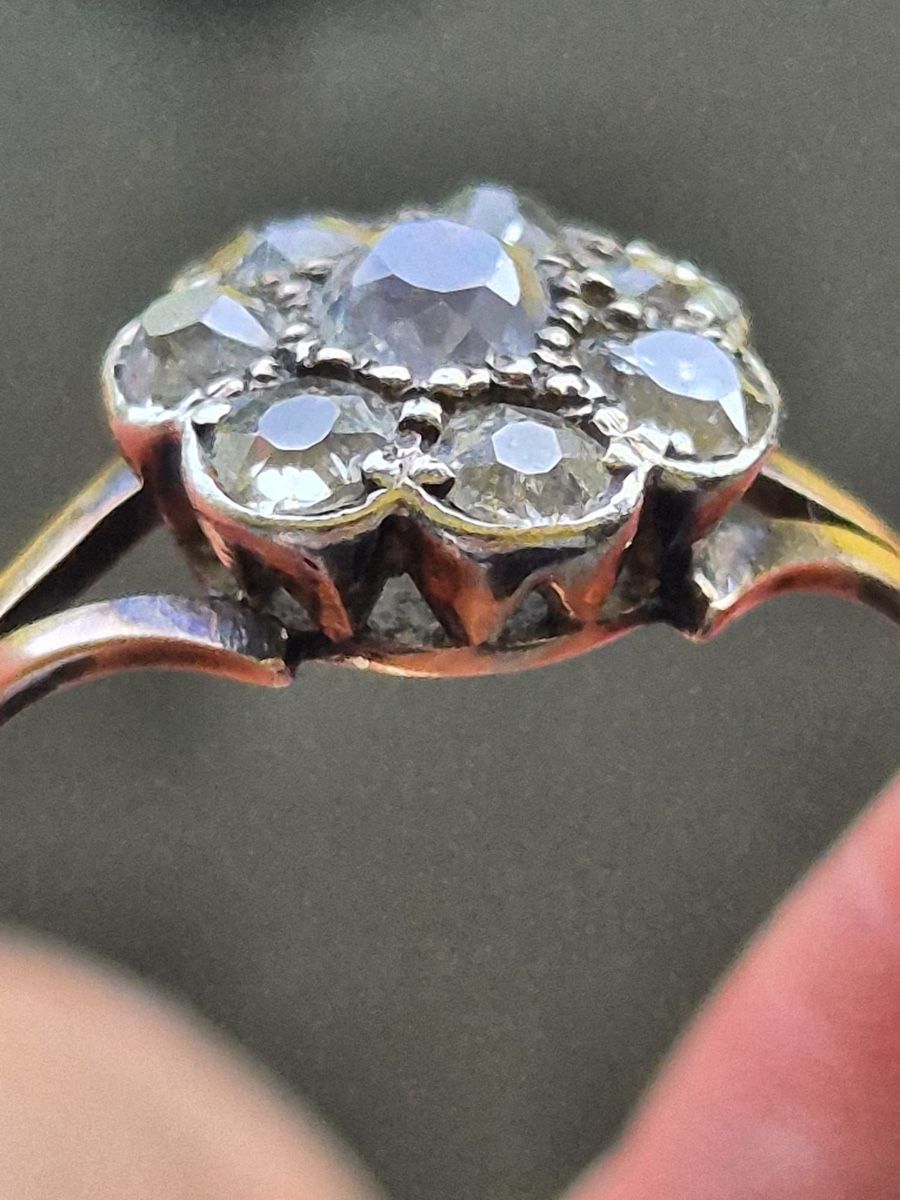 Ringe: Gold Ring 14K mit 8 Diamanten – Gebraucht aus Dübendorf von MariaS. 3