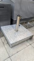 Granit Sonnenschirmfuss schwere Steinplatte für stabilen 