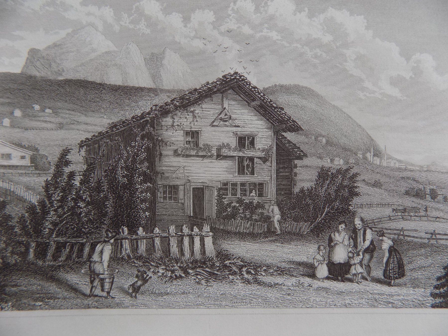 Stiche: Wildhaus Zwinglis Haus – Gebraucht aus Risch von Rischli15 2