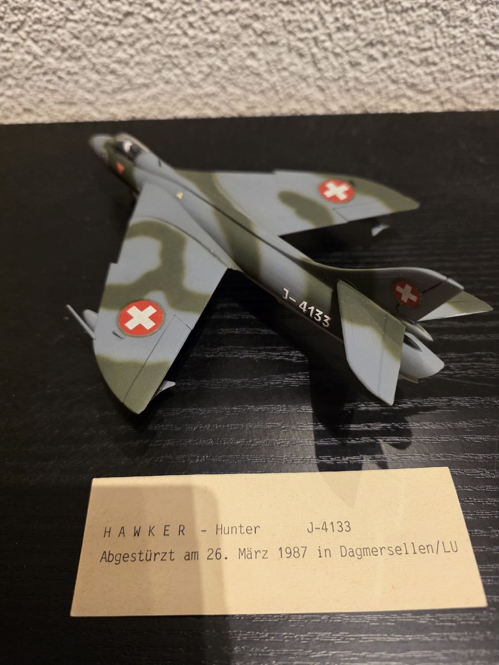 Armée suisse Kits de montage: Hunter 1/72 – D'occasion à Lentigny par kev_j2xf 1