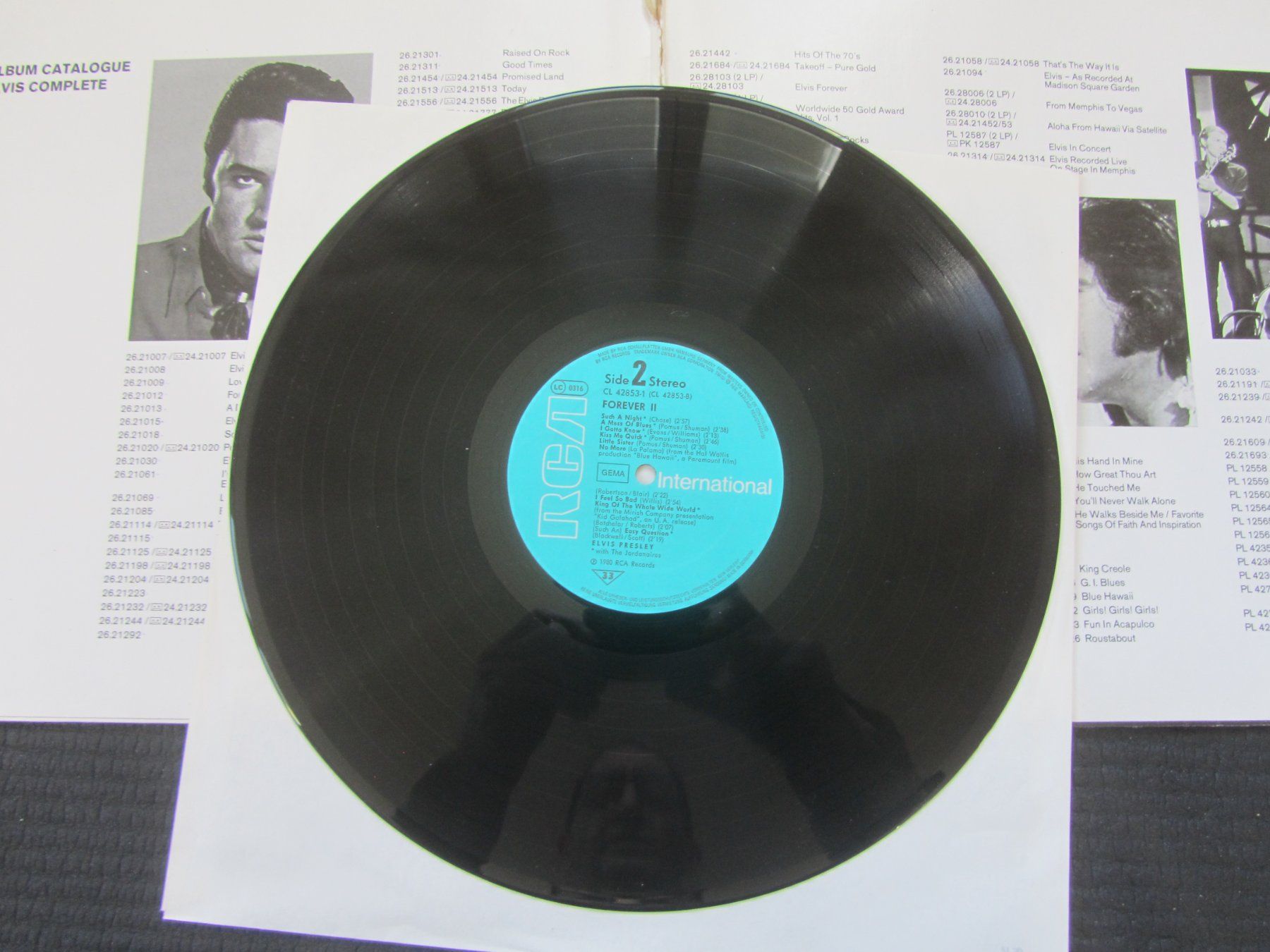 Dischi in vinile: ELVIS Forever Volume 2 / Doppel LP – Usato da Seengen venduto da mikelele 4