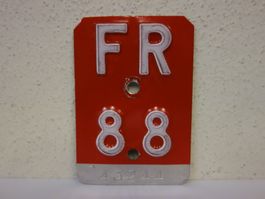 FR 88 VELONUMMER - FAHRRADSCHILD