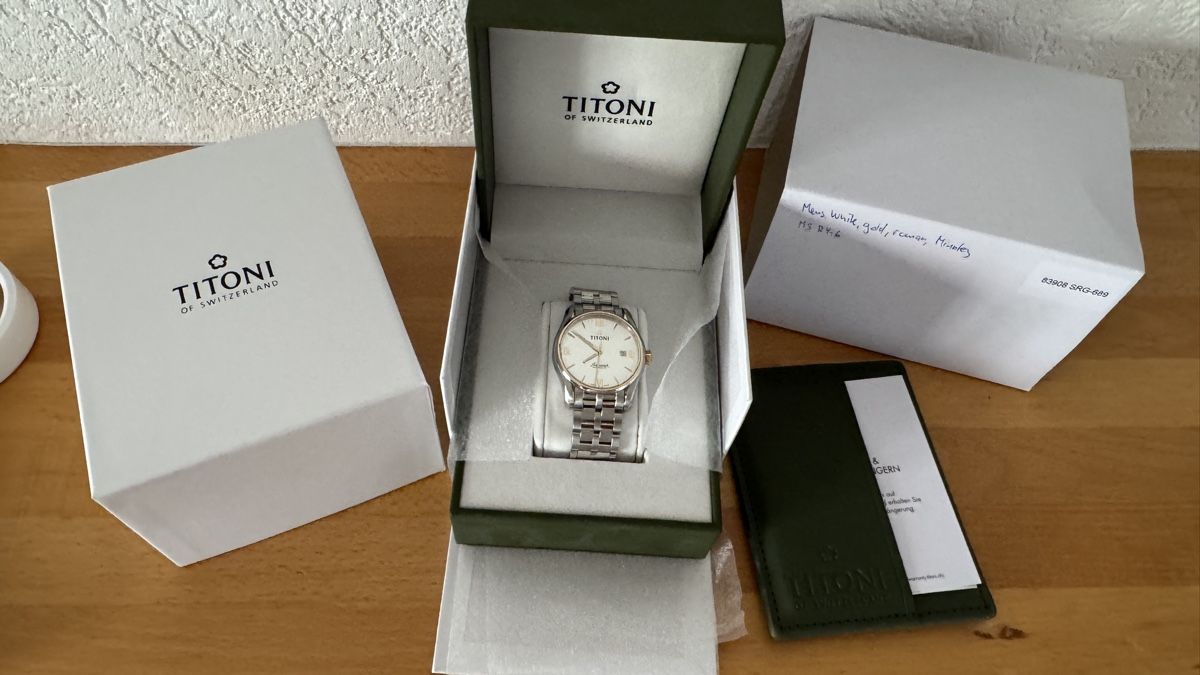 Titoni Uhren: TITONI SWISS WATCH 83908 SRG-689 – Neu und originalverpackt aus Belprahon von Rob_ain 2