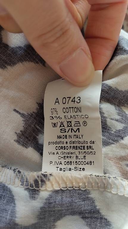 Blusen: Cherry Blue Bluse Gr. S/M – Neu und originalverpackt aus Solothurn von Claudiaf11 1