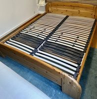 Doppelbett +Nachttische, Lattenrost, Matratzen 160x200