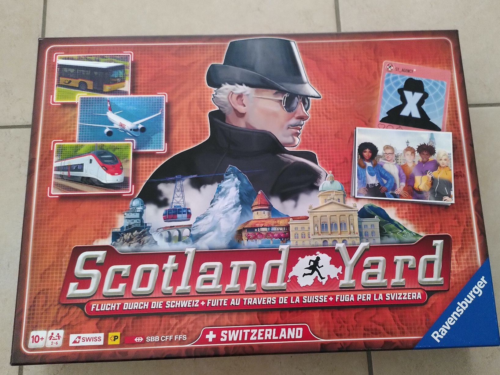 Ravensburger Spiele: SCOTLAND YARD/ FLUCHT DURCH DIE SCHWEIZ – Neu (gemäss Beschreibung) aus Brugg AG von olamim