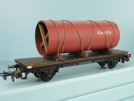 Garvi H0 Flachwagen mit Rohr