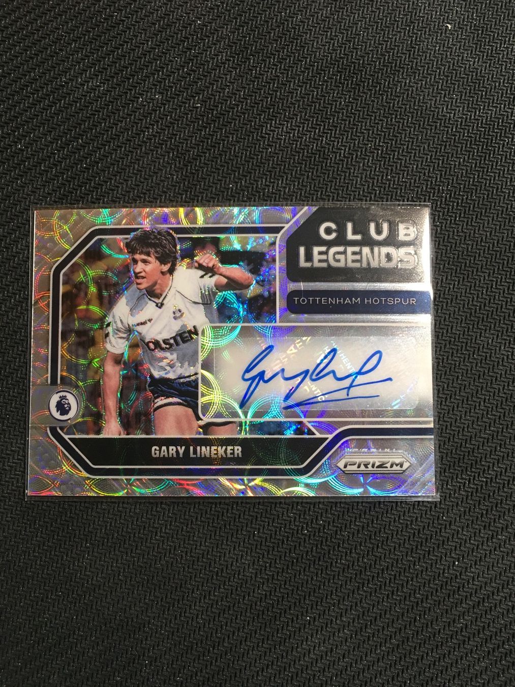 Panini Carte collezionabili: Panini Prizm Gary Lineker Tottenham Autogramm – Usato da Wangenried venduto da Garagara