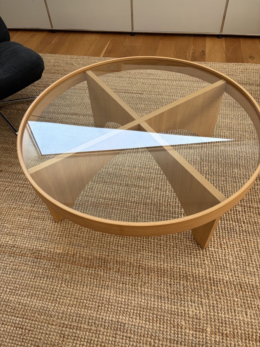 Ikea Tavoli: Couchtisch Stockholm Eichenfurnier/Glas – Usato da Bremgarten b. Bern venduto da ete_petete 3