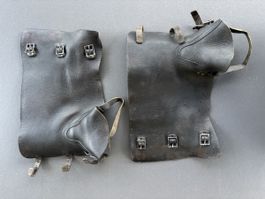 1 Paar Gamaschen, zu Ordonanz Schuhen, zu Militärschuhen