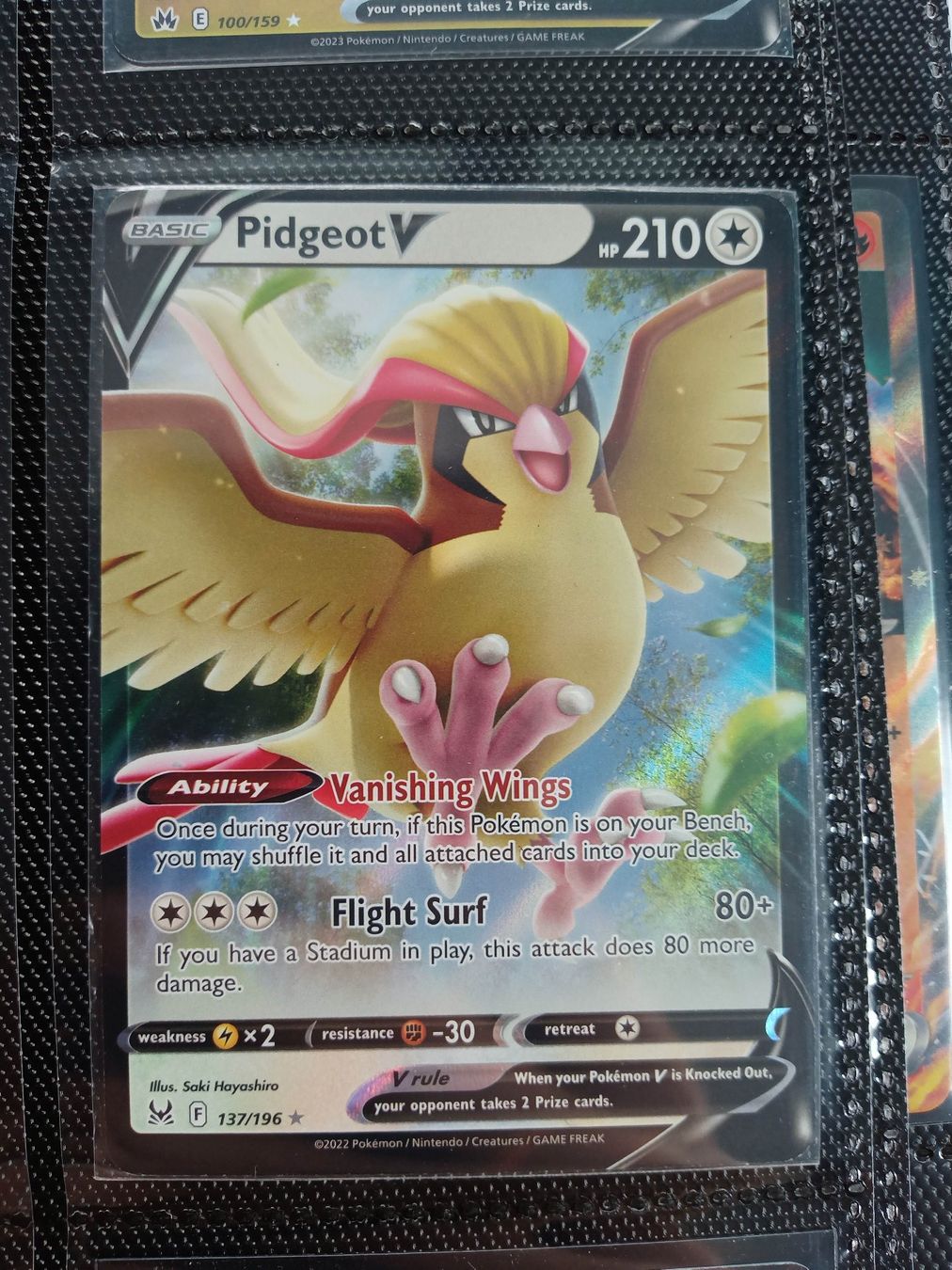 Pokémon Carte collezionabili: Pidgeot V – Usato da Altstätten SG venduto da GGsGameshop
